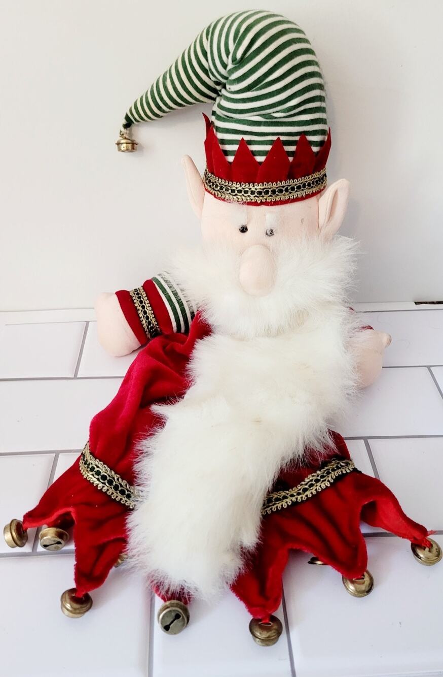 Jingles The Gift Wrapper By House of Lloyd Christmas Holiday Bottle Wrap 19"